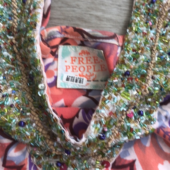 Vintage beaded free people dress - Picture 4 of 10
